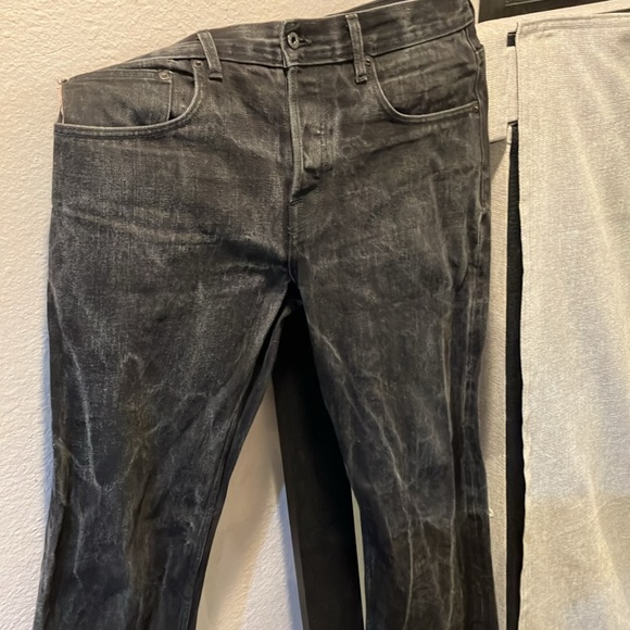 Selvedge brave star black “true straight” size 35. Great cond.! Made in the USA! - Picture 3 of 8